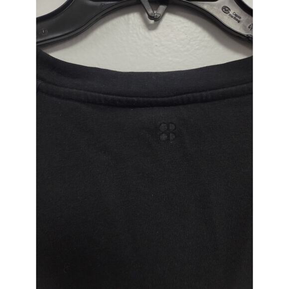 Sweaty Betty Women's Black Pullover Sweater Size XL Side Slit A000242 - Picture 4 of 7